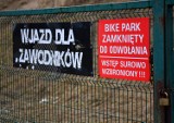BikePark w Lublinie zamknięty, ale drogowskaz zaprasza