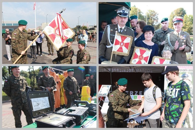 Nadanie sztandaru Jednostce Wojskowej 4051 we Włocławku i piknik wojskowy.