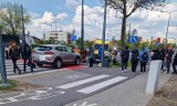 Wypadek w Dąbrowie Górniczej. Samochód potrącił kobietę na przejściu przy ul. Królowej Jadwigi 