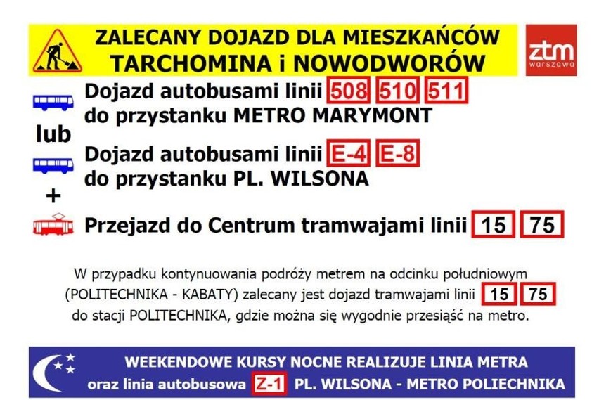 Jak żyć bez metra w wielkim mieście? Zobacz wskazówki dla swojej dzielnicy