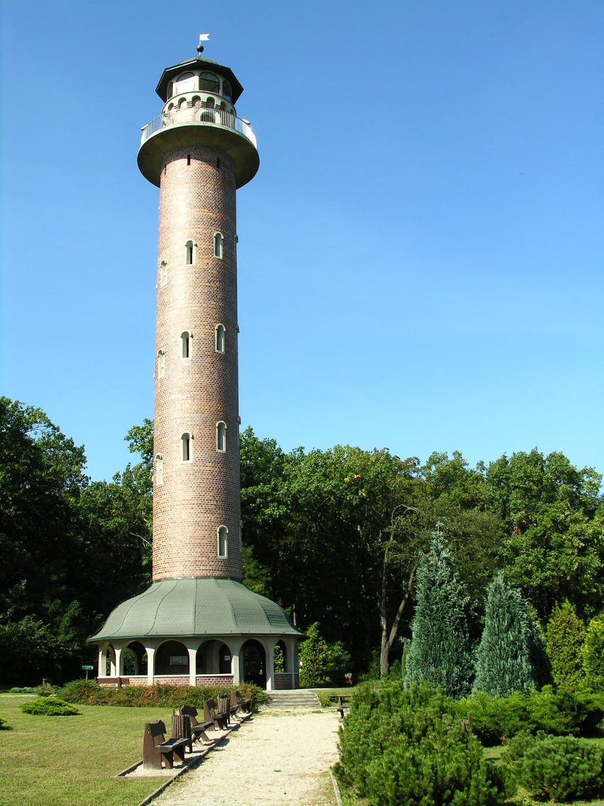 Jeziory Wysokie - pierwsza w Polsce murowana wieża...