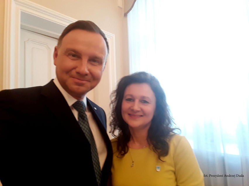 Ilona Stańczyk, sołtys Mirowa reprezentowała nasze województwo podczas spotkania z Parą Prezydencką [ZDJĘCIA]
