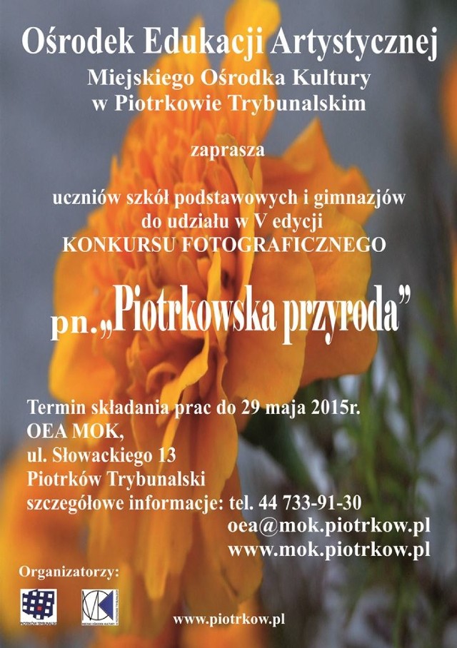 Konkurs fotograficzny "Piotrkowska przyroda"