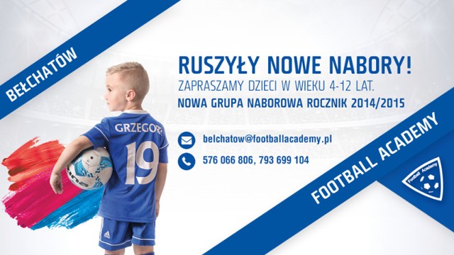 Zajęcia w Football Academy Bełchatów prowadzą trenerzy: Filip Polak, Kamil Dratwa i Rafał Doleciński