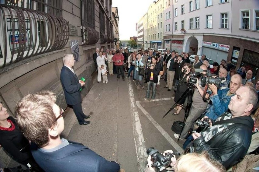 15 września 2011 r. na kamienicy przy ul. Słowackiego w...