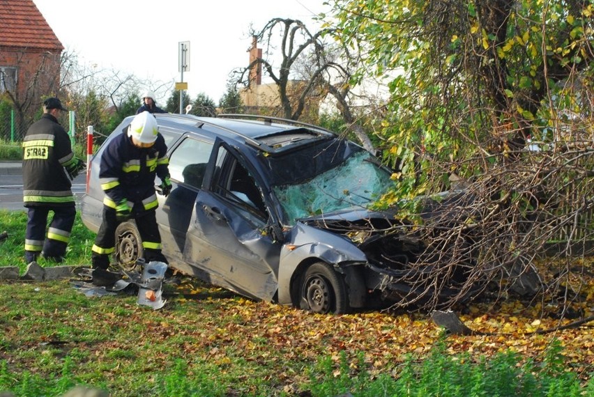 Wypadek w Wyszkach. 27 października kierujący Fordem Focusem...