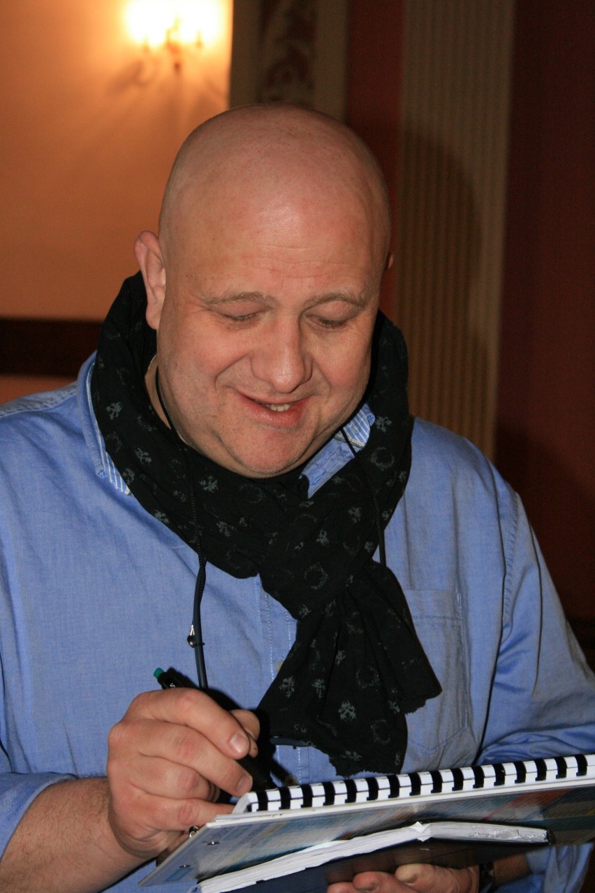Wojciech Stefaniak, autor scenografii.