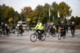 Na rowerach uczcili Niepodległą Polskę. Rajd w Licheniu z okazji 104. rocznicy odzyskania niepodległości