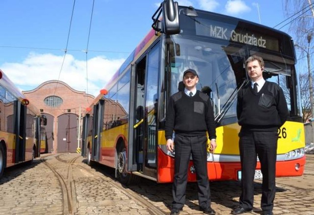 W zeszłym miesiącu na grudziądzkich ulicach pojawiły się dwa nowe autobusy. Latem dołączą do nich kolejne cztery