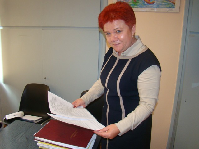 Sekretarz miasta Beata Amrogowicz zachęca do głosowania na projekty budżetu obywatelskiego.