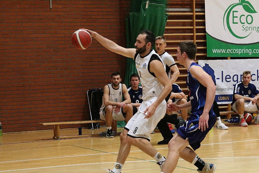 Drużyna KS Basketu Legnica wygrała z WSTK Wschowa, zobaczcie zdjęcia