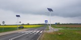 Nastała jasność! Przy końcu ulicy Spokojnej, na drodze Giżynek - Golczewo, stanęły dwie solarne lampy