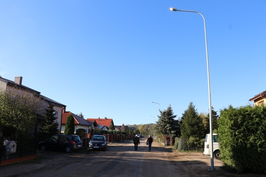 Nowe oświetlenie ulicy w Wągrowcu już gotowe 