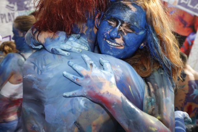 Przystanek Woodstock 2014: Rekord Guinessa w body painting