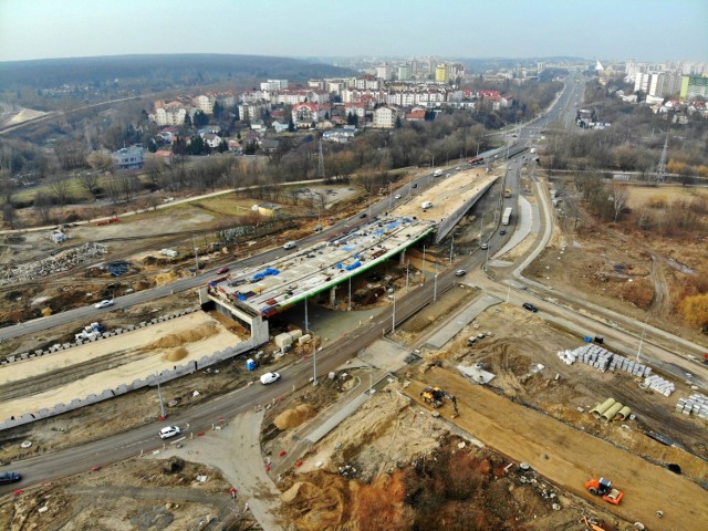 Przebudowa skrzyżowania ul. Diamentowej z Krochmalną w Lublinie