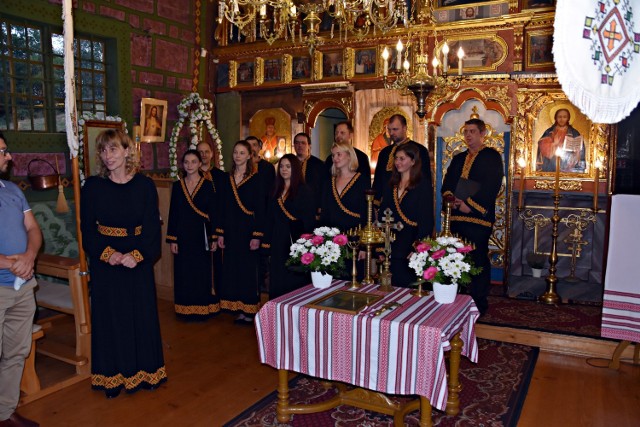 W Bielance podczas koncertu muzyki cerkiewnej zaprezentował się chór Zoria