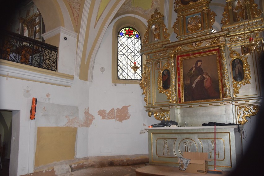 Wystartował remont kościoła św. Anny w Chojnem