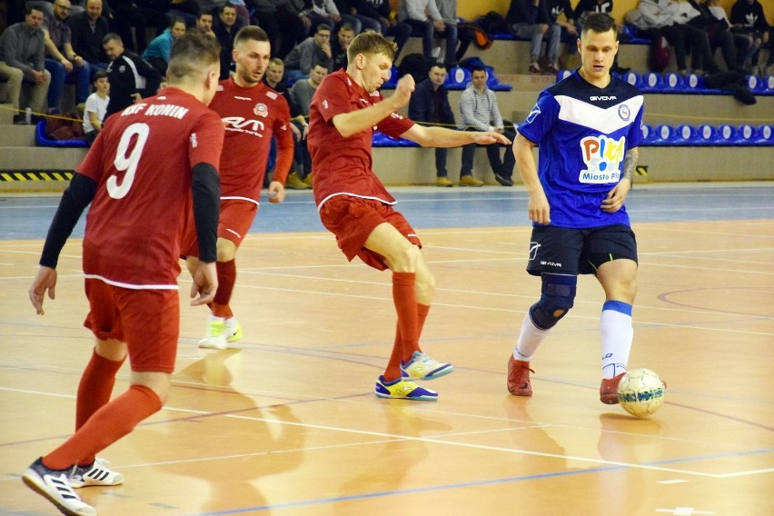 II liga futsalu: KS Futsal Piła przegrywał już 1:4 z KKF Konin, ale zdołał zremisować. Zobacz zdjęcia