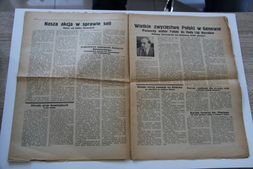Tomasz Meller z Bytowa znalazł gazetę z 1932 roku. Teraz chciałby przekazać ją do muzeum ZDJĘCIA