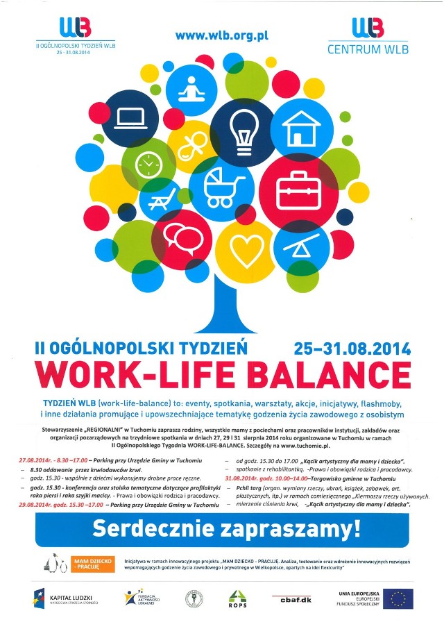 WORK - LIFE - BALANCE w Tuchomiu