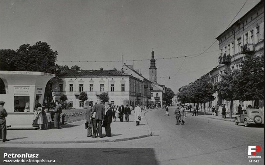 Lata 1950-1955 , Ulica Żeromskiego.
