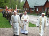 Rocznica akcji oddziału partyzanckiego Szarego, w Marculach, bez przemówień