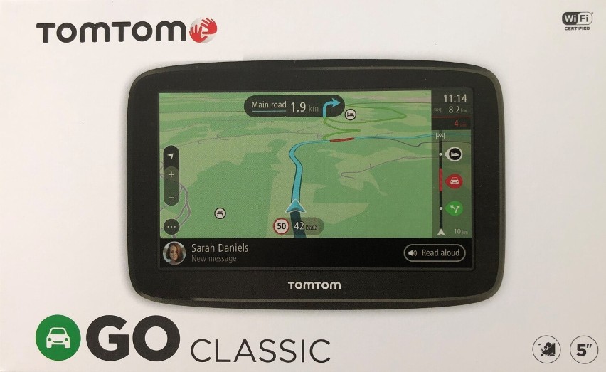 TomTom GO Classic 5" nie jest budżetową nawigacją. Nie jest...