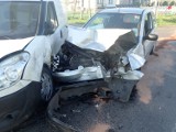 Groźny wypadek w Myszkowie. 4 osoby ranne ZDJĘCIA