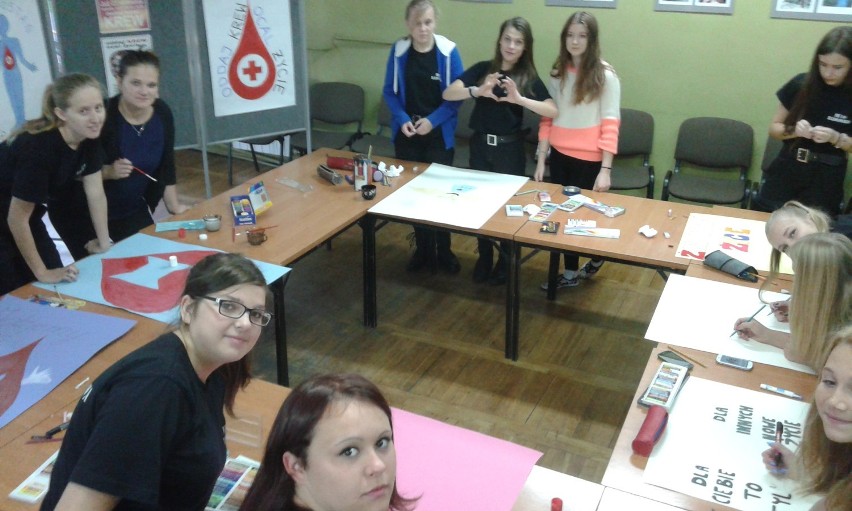 Radomsko: Uczniowie "mechanika" oddawali krew