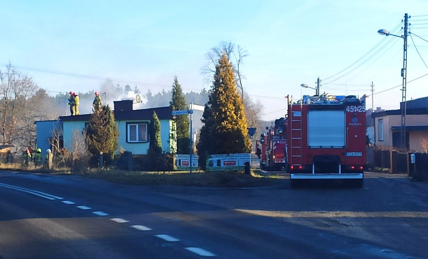 Pożar w Mirostowicach Dolnych