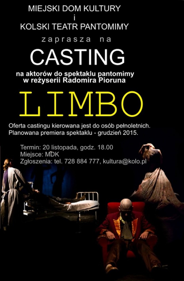 Casting do spektaklu "Limbo"