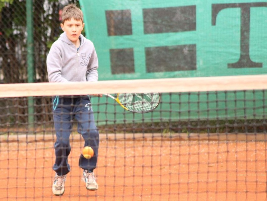 Turniej o Puchar Gryfa Szczecińskiego dla młodszych tenisistów [zdjęcia]