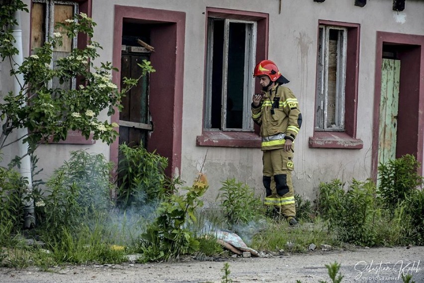 Strażacy znowu interweniowali. Tym razem na ul. Benickiej w Krotoszynie [ZDJĘCIA]   