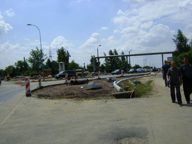 Przy okazji przebudowy ulicy Księżnej Jolanty, drogowcy wybudują rondo na skrzyżowaniu z ulicą Częstochowską.