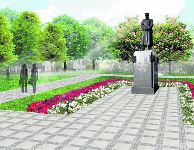 Wiceprezydent Ireneusz Owczarek zapewnia, że pomnik marszałka  powstanie