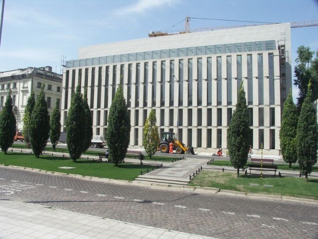 Nowy gmach Biblioteki Raczyńskich