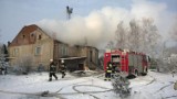 Pożar domu w powiecie aleksandrowskim