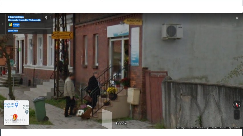 Przyłapani przez Google Street View na ulicach Miasteczka Krajeńskiego. Rozpoznajesz kogoś? 