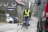 Dron antysmogowy latał nad kominami w podusteckiej Przewłoce