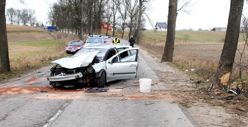 Gmina Lubichowo wypadek: Trzy osoby ranne 