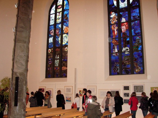 Ewangelickie kościoły w Niemczech pod hasłem &quot;przestrzeń spotkań&quot; udostępniają swoje pomieszczenia dla kultury i sztuki, a przede wszystkim dla utalentowanej dla młodzieży. Fot. Isabella Degen
