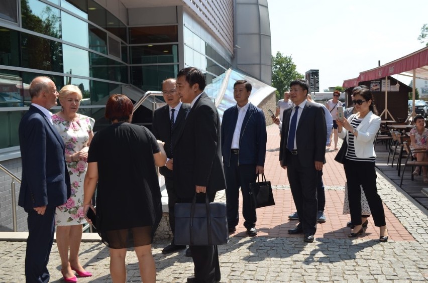 Powiat poddębicki gościł delegację samorządowców z Chin