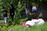 Zakończyło się letnie sprzątanie płynącej przez Nowy Dwór Gdański rzeki Tuga