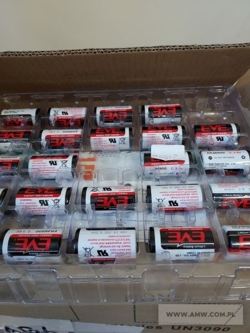 Baterie litowe - pakiet zawierający 4 poz. asort., w tym:...