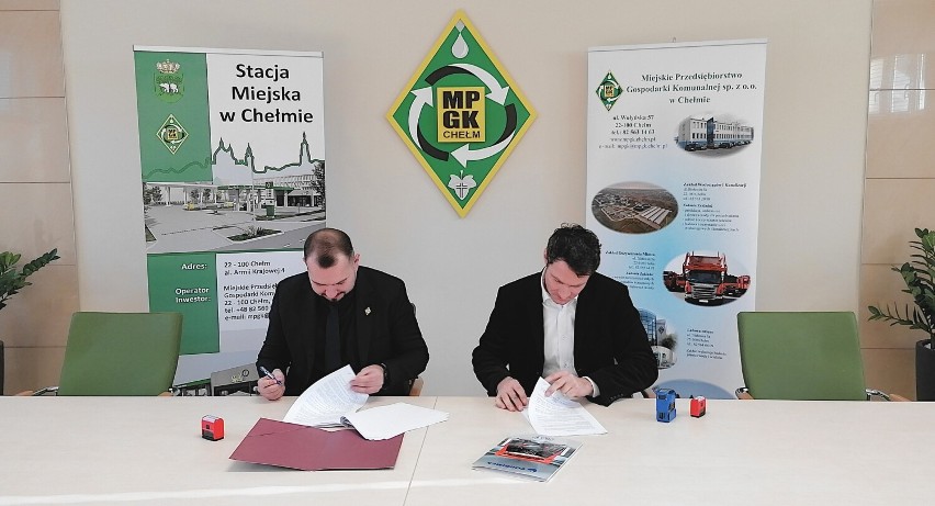 Umowa z wykonawcą modernizacji stacji paliw z Chełmie...