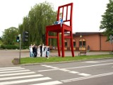 Wielkie krzesło będzie promować Miejskie Centrum Kultury w Leżajsku