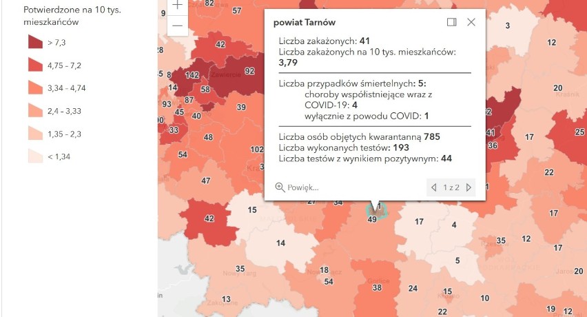 Raport Ministerstwa Zdrowia  - 13.04.2021