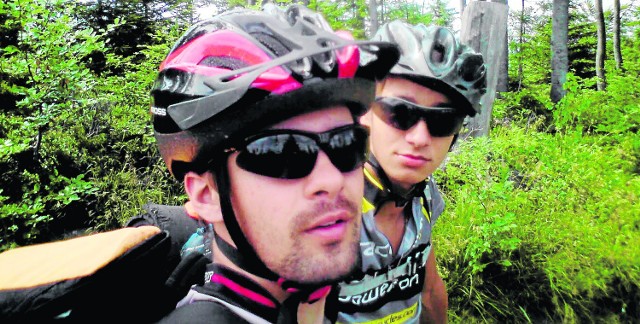 Kamil Łazowski i Szymon Anioł  przejechali już na rowerach wszystkie ważniejsze szlaki górskie.