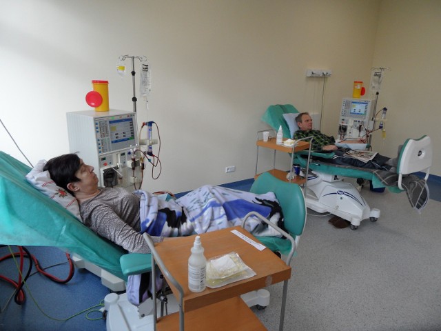Pacjenci chwalą warunki, w jakich mogą być teraz dializowani w Tarnowskich Górach