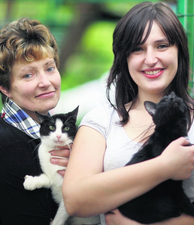 Katarzyna Eksztajn i jej córka Anna Midzio od lat pomagają pensjonariuszom konstancińskiego Kociego Azylu